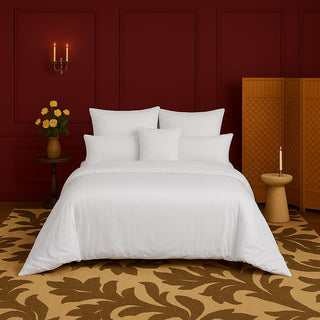 Lisa Bamboo - White Duvet Cover