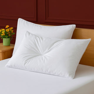 Lisa Bamboo - White Pillowcases Pair