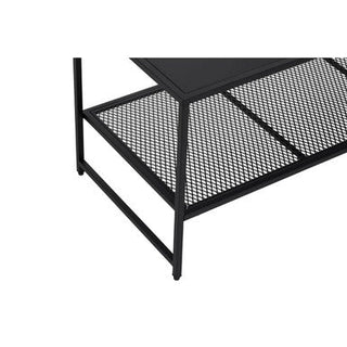 Acero Black Metal Coffee Table - LOOMSHIRE - 7