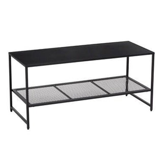 Acero Black Metal Coffee Table - LOOMSHIRE - 1