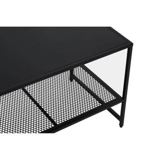 Acero Black Metal Coffee Table - LOOMSHIRE - 9