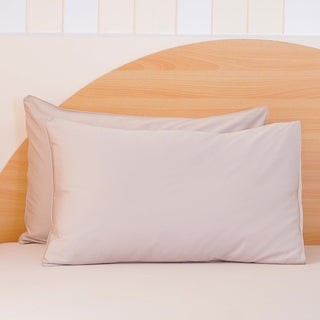 Ackly Bamboo - Beige Pillowcases Pair - LOOMSHIRE - 3