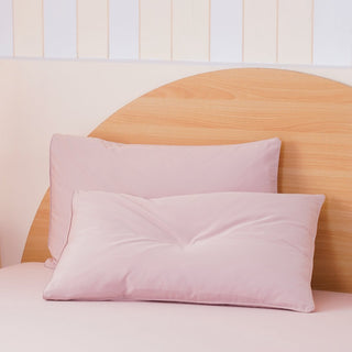 Ackly Bamboo - Blush Pink Pillowcases Pair - LOOMSHIRE - 3