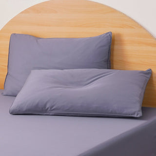 Ackly Bamboo - Charcoal Pillowcases Pair - LOOMSHIRE - 3