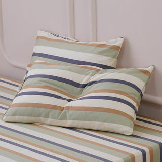 Ackly Bamboo - Harmony Stripe Pillowcases Pair - LOOMSHIRE - 1