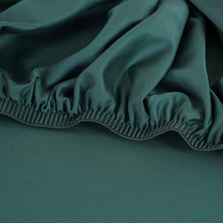 Ackly Bamboo - Royal Green Fitted Sheet - LOOMSHIRE - 4