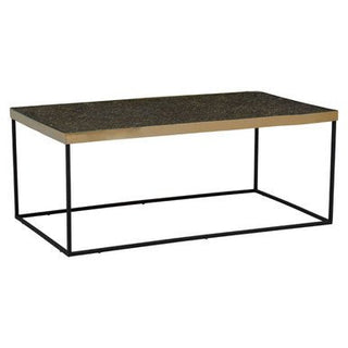 Akola Gold Coffee Table - LOOMSHIRE - 1