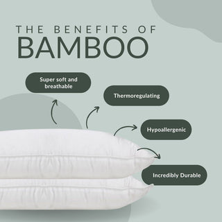 Bamboo Pillow (Eucalyptus & Bamboo) - LOOMSHIRE - 9