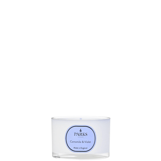 CAMOMILE AND VIOLET TRAVEL CANDLE 70G - LOOMSHIRE - 1