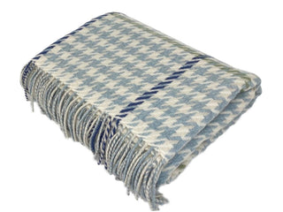 Carroglen Merino Lambswool Throw - Opal - LOOMSHIRE - 1