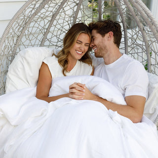 Cool & Comfy Silk Duvet Cover (Eucalyptus) - LOOMSHIRE - 7