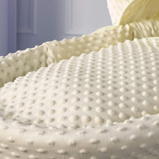 Cream Dimple Moses Basket Bedding Set - LOOMSHIRE - 1