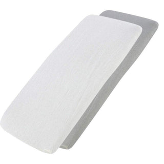 Crib Jersey Fitted Sheets 100% Cotton 40x90cm - Pack Of 2 - Fits All Models - LOOMSHIRE - 26
