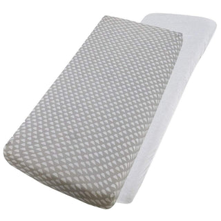 Crib Jersey Fitted Sheets 100% Cotton 40x90cm - Pack Of 4 - Fits All Models - LOOMSHIRE - 108