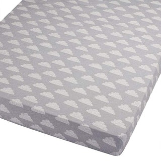 Crib Jersey Fitted Sheets 100% Cotton 40x90cm - Pack Of 4 - Fits All Models - LOOMSHIRE - 13