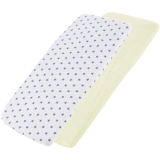 Crib Jersey Fitted Sheets 100% Cotton 40x90cm - Pack Of 4 - Fits All Models - LOOMSHIRE - 75