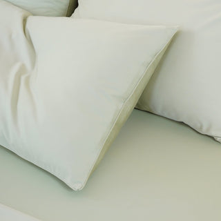 Ella Cotton - Sage Green Pillowcases Pair - LOOMSHIRE - 6