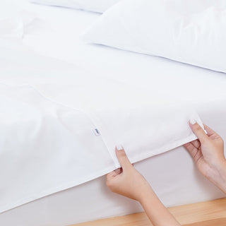 Ella Cotton - White Bedding - LOOMSHIRE - 11