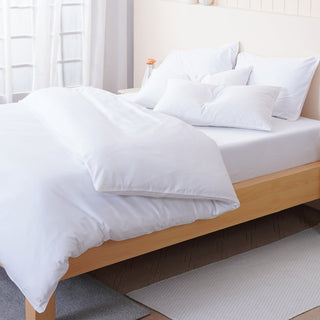 Ella Cotton - White Duvet Cover