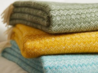 Fair Isle Pure New Wool Throw - LOOMSHIRE - 1