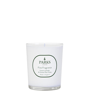 FINE FRAGRANCE 180G CANDLE FRENCH LAVENDER & CHINESE MAY CHANG - LOOMSHIRE - 1