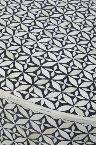 Fusion Round Coffee Table With Gold Base - LOOMSHIRE - 8