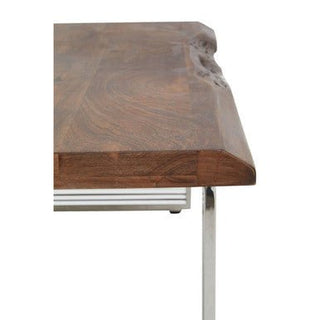 Hampstead Natural And Silver Coffee Table - LOOMSHIRE - 5