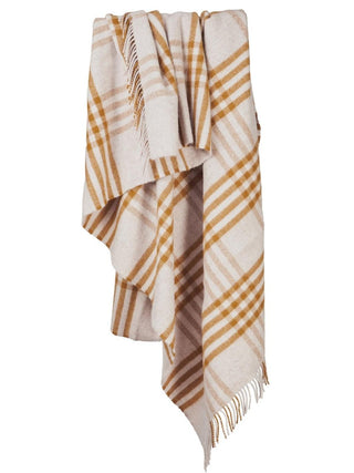 Hex XL Pure New Wool Throw - English Mustard - LOOMSHIRE - 6