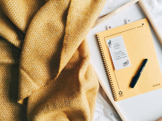 Honeycomb Pure New Wool Throw - Golden Yellow - LOOMSHIRE - 5