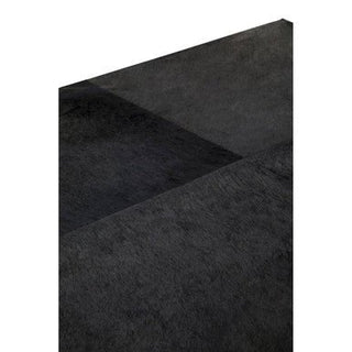 Kensington Townhouse Hair On Hide Black And Gold Coffee Table - LOOMSHIRE - 5