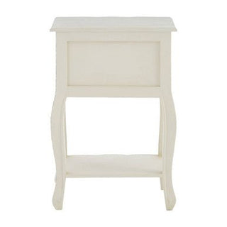 Loire 2 Drawer White Bedside Table - LOOMSHIRE - 3