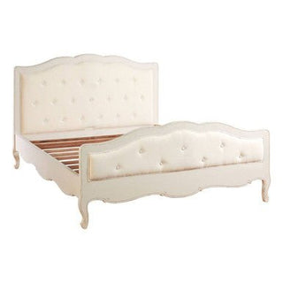 Loire White Kingsize Bed - LOOMSHIRE - 1