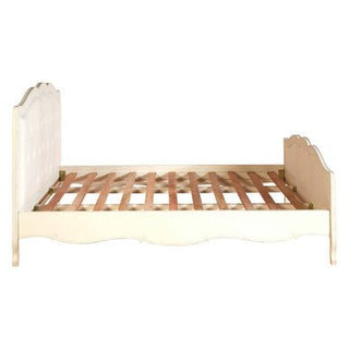 Loire White Super Kingsize Bed - LOOMSHIRE - 2