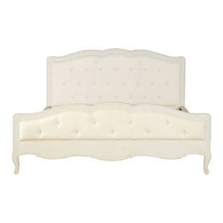 Loire White Super Kingsize Bed - LOOMSHIRE - 8