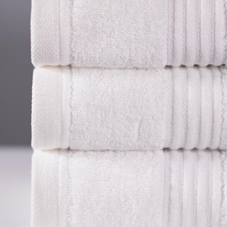 Luxury Bamboo Towel in White - LOOMSHIRE - 1