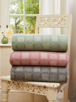 Manhattan Pure New Wool Throws - LOOMSHIRE - 3