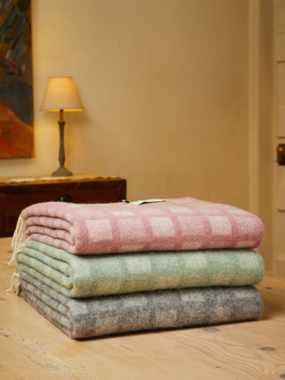 Manhattan Pure New Wool Throws - LOOMSHIRE - 5