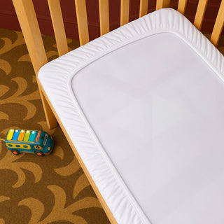Mayfair Bamboo Cot Bed Size Fitted Sheet - Loomshire - 3