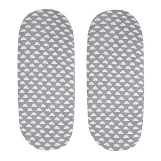 Moses Basket Jersey Fitted Sheet 100% Cotton - Pack Of 2 - LOOMSHIRE - 9