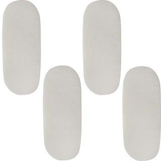 Moses Basket Jersey Fitted Sheet 100% Cotton - Pack Of 4 - LOOMSHIRE - 3