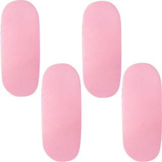 Moses Basket Jersey Fitted Sheet 100% Cotton - Pack Of 4 - LOOMSHIRE - 4