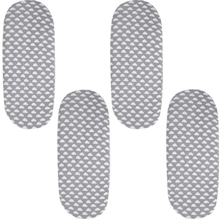 Moses Basket Jersey Fitted Sheet 100% Cotton - Pack Of 4 - LOOMSHIRE - 13