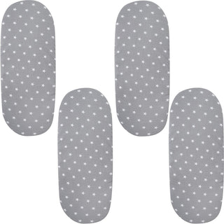 Moses Basket Jersey Fitted Sheet 100% Cotton - Pack Of 4 - LOOMSHIRE - 11