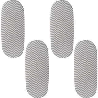 Moses Basket Jersey Fitted Sheet 100% Cotton - Pack Of 4 - LOOMSHIRE - 12