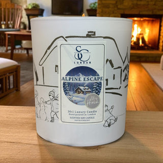 Mrs Hinch Alpine Escape Candle by Soulful Candles – 30cl Luxury Soy, Hand - poured, Engraved, Vegan, UK - LOOMSHIRE - 10