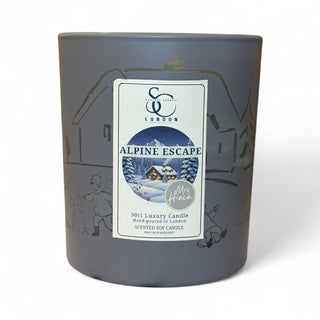 Mrs Hinch Alpine Escape Candle by Soulful Candles – 30cl Luxury Soy, Hand - poured, Engraved, Vegan, UK - LOOMSHIRE - 6