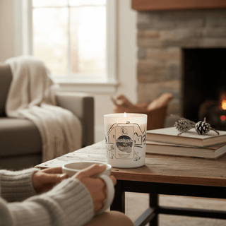 Mrs Hinch Alpine Escape Candle by Soulful Candles – 30cl Luxury Soy, Hand - poured, Engraved, Vegan, UK - LOOMSHIRE - 8