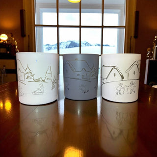 Mrs Hinch Alpine Escape Candle by Soulful Candles – 30cl Luxury Soy, Hand - poured, Engraved, Vegan, UK - LOOMSHIRE - 4