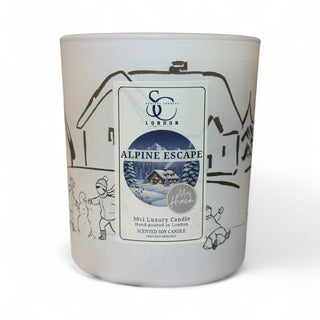 Mrs Hinch Alpine Escape Candle by Soulful Candles – 30cl Luxury Soy, Hand - poured, Engraved, Vegan, UK - LOOMSHIRE - 5