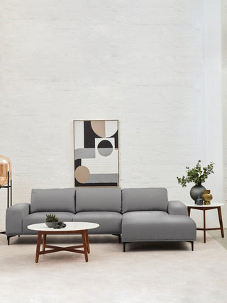 Myan White Marble Coffee Table - LOOMSHIRE - 20